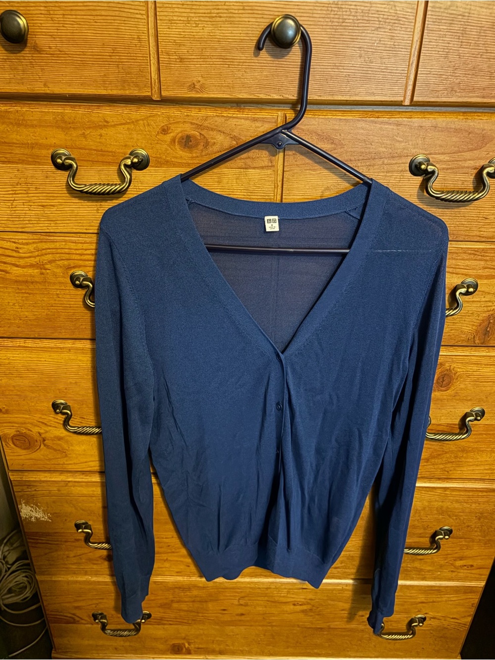 Uniqlo Dark Blue Crewneck Sweater